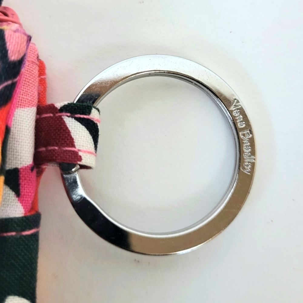 Vera Bradley Rosa Flora RFID Zip ID Case Wallet - Picture 6 of 8